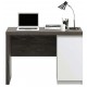 Hudson Chunky Charcoal Ash Home Desk